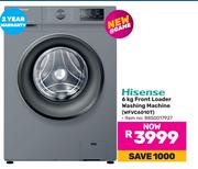 Hisense  6Kg Front Loader Washing Machine WFVC6010T