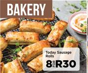 Today Sauage Rolls-For 8