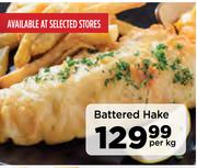 Battered Hake-Per Kg