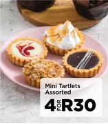 Mini Tartlets Assorted-For 4