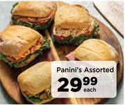 Panini's Assorted-Each