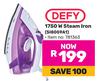 Defy 1750W Steam Iron SI8059A1