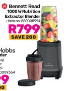 Bennett Read 1000W Nutrition Extractor Blender