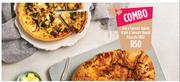 Savoury Quiche & Savoury Round Focacda Combo