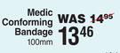 Medic Conforming Bandage 100mm