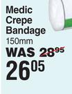 Medic Crepe Bandage 150mm
