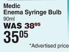 Medic Enema Syringe Bulb 90ml