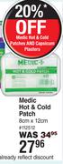 Medic Hot & Cold Patch 8cm x 12cm