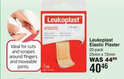 Leukoplast Elastic Plaster 25mm x 72mm-20 Pack