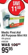 Medic First Aid All Purpose Mini Kit-44 Piece