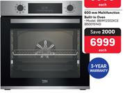 Beko 600mm Multifunction Built In Oven BBIM12302XCE
