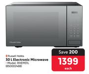 Russell Hobbs 30L Electronic Microwave RHEM31L