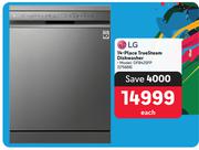 LG 14 Place True Steam Dishwasher DFB425FP