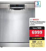 Bosch 13 Place Dishwasher SMS45NI00Z