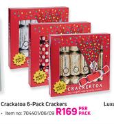 Cracktoa 6 Pack Crackers-Per Pack