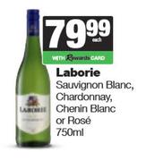Laborie Sauvignon Blanc,Chardonnay,Chenin Blanc Or Rose-750ml