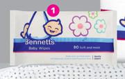 Bennetts Baby Wipes-80s