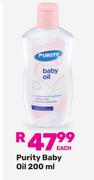Purity Baby Oil-200ml Each