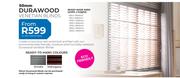 50mm Durawood Venetian Blinds 600 x 1000mm