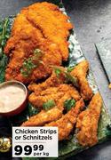 Chicken Strips Or Schnitzels-Per Kg