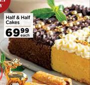Half & Half Cakes-Each