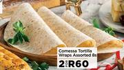 Comessa Tortilla Wraps Assorted 8s-For 2