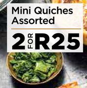 Mini Quiches Assorted-For 2