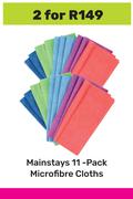 Mainstays 11 Pack Microfibre Cloths-For 2