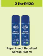 Repel Insect Repellent Aerosol-For 2 x 150ml