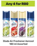 Glade Air Freshener Aerosol Assorted-For 4 x 180ml