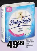 Baby Soft Toilet Tissue 2 Ply (Selected)-9s