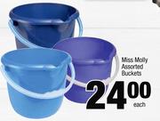 Miss Molly Assorted Buckets-Each