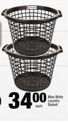 Miss Molly Laundry Basket-Each