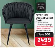 Everfurn Opulant Casual Chair-Each