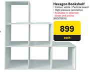 Hexagon Bookshelf-Each