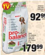 Spar Pro Balance Dog Food (Selected Incl.Puppy)-8Kg Each