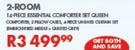 Billy Jean 14 Piece Essential Queen Comforter Set (2 Room)