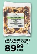 Cape Roasters Nut & Fruit Crunch-500g Each