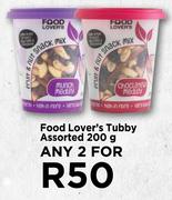 Food Lover's Tubby Assorted-For 2 x 200g