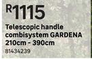 Gardena 210cm-390cm Combi System Telescopic Handle