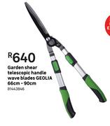 Geolia 66cm-90cm Wave Blades Telescopic Handle Garden Shear
