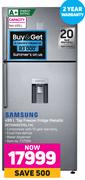 Samsung 499 L Top Freezer Fridge Metallic (RT50K6531SL.FA)