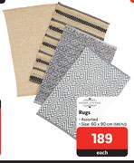 Home Living Rugs Assorted-60 x 90cm