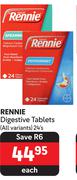 Rennie Digestive Tablets (All Variants)-24's Tablets Each