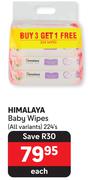 Himalaya Baby Wipes (All Variants)-224's Wipes Each