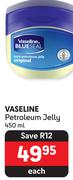 Vaseline Petroleum Jelly-450ml Each