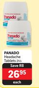 Panado Headache Tablets-24's Each