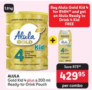 Alula Gold Kid 4 Plus A 200ml Ready-To-Drink Pouch-Per Combo
