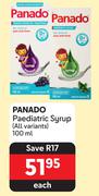 Panado Paediatric Syrup (All Variants)-100ml Each
