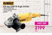 Dewalt 230mm 2200W Angle Grinder DWE492-ZA